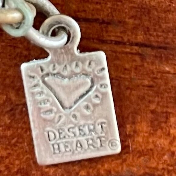 Desert Heart Mixed Bead Artisan Necklace – Neutral Stones & Glass - Picture 5 of 5